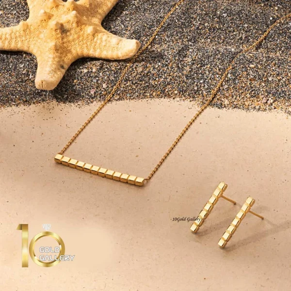 گوشواره طلا طرح شوپارد مدل ساده