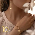 گوشواره-طلا-طرح-قلب-تیفانی