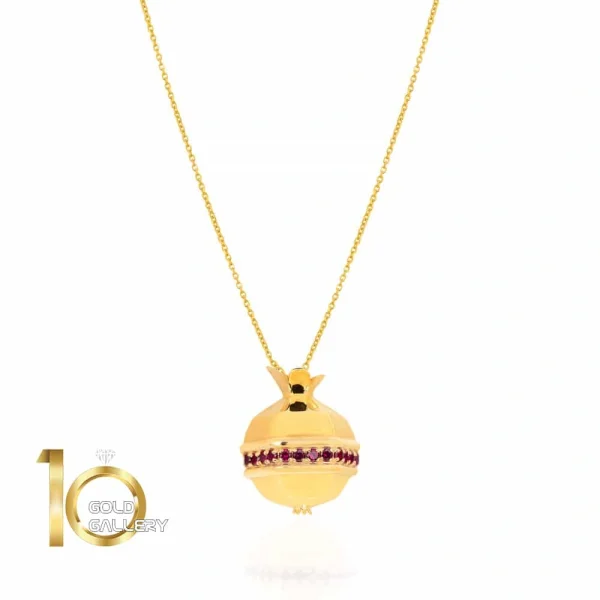 گردنبند طلا طرح انار
