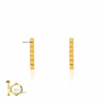 گوشواره طلا طرح شوپارد مدل ساده