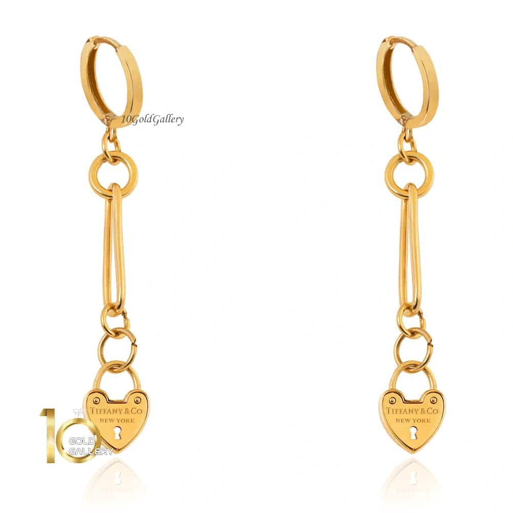 CE345-گوشواره-طلا-طرح-قلب-تیفانی گوشواره-طلا-طرح-قلب-تیفانی