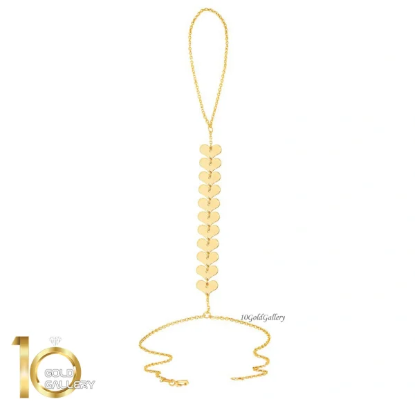 تمیمه-طلا-طرح-قلب