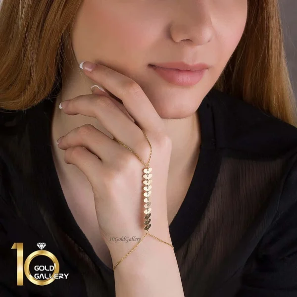 تمیمه-طلا-طرح-قلب