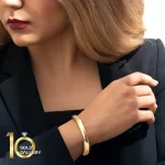 دستبند النگویی طلا