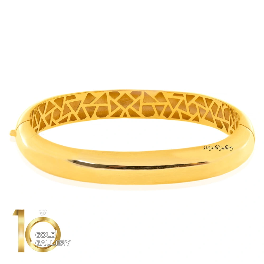 دستبند النگویی طلا کد CB516 دستبند النگویی طلا