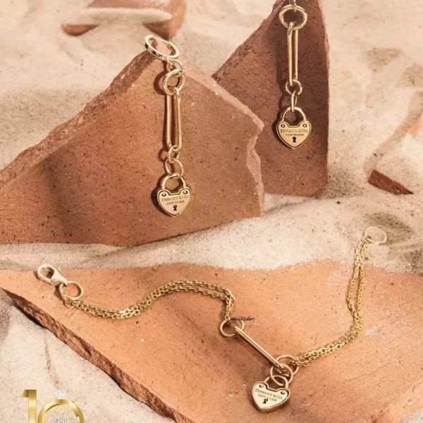 گوشواره-طلا-طرح-قلب-تیفانی