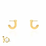 گوشواره طلا طرح تیفانی مدل ساده