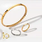 انگشتر طلا طرح BEE MY LOVE مدل ساده