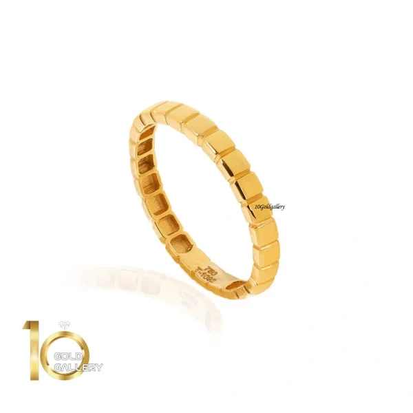 انگشتر-شوپارد-مدل-ساده-با-طلای-زرد