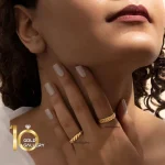 انگشتر-طلا-طرح-بال-مدل