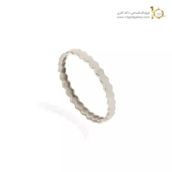 انگشتر طلا طرح BEE MY LOVE مدل ساده کد CR540