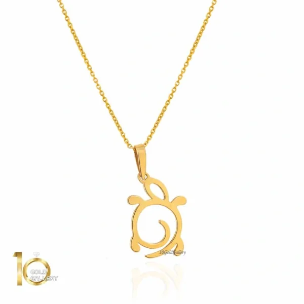 طلای کودک آویز لاکپشت