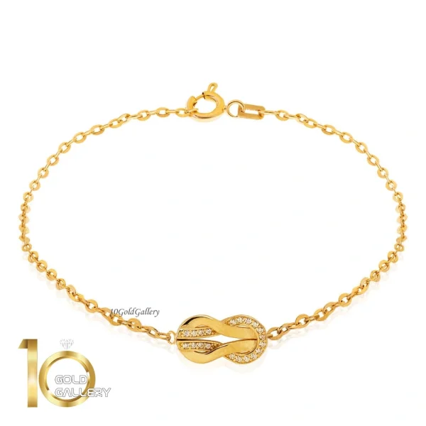 دستبند-طلا-طرح-فرد