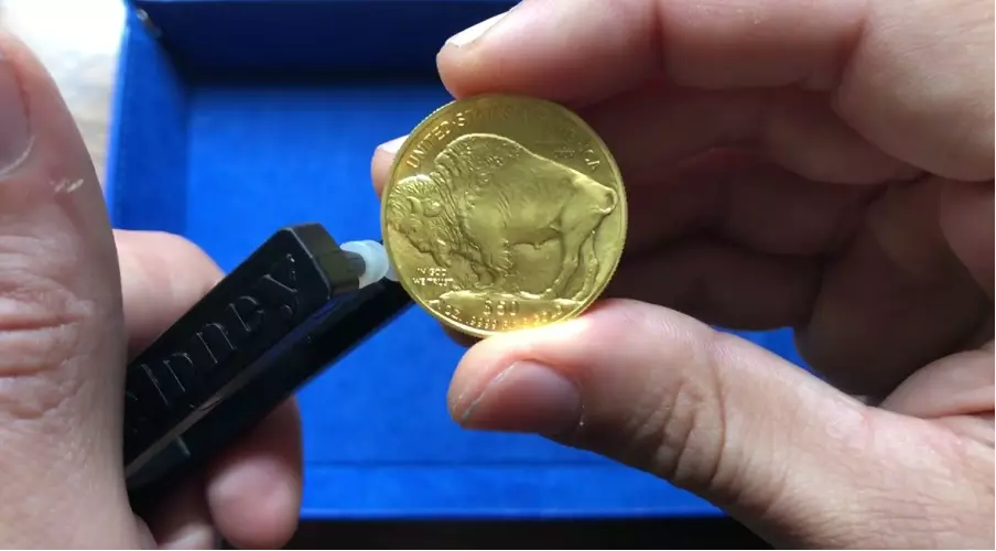 تشخیص طلا از طریق صدا