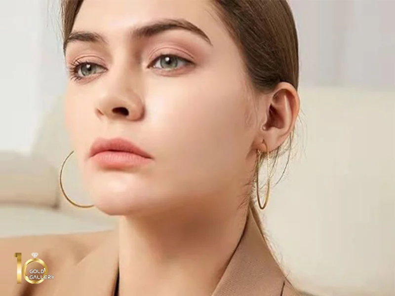 گوشواره مناسب صورت لاغر