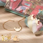 دستبند طلا طرح مینی موس