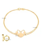 دستبند طلا طرح مینی موس