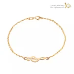 دستبند طلا طرح کلید سل