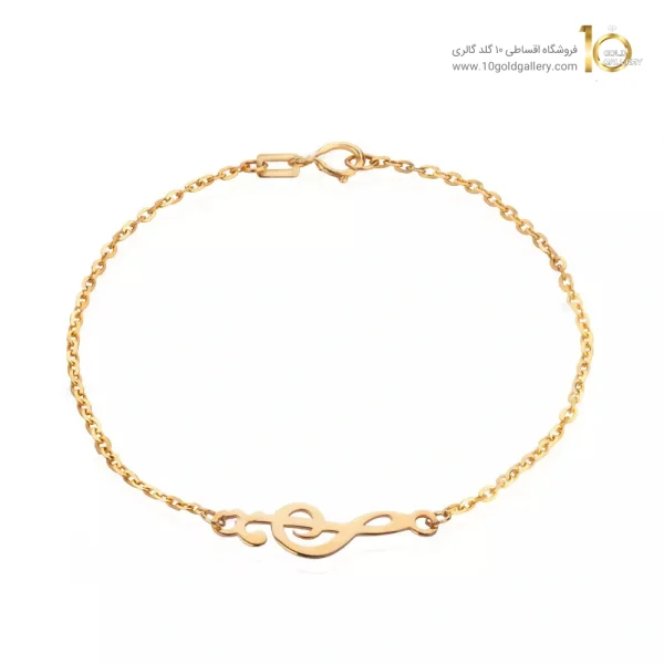 دستبند طلا طرح کلید سل