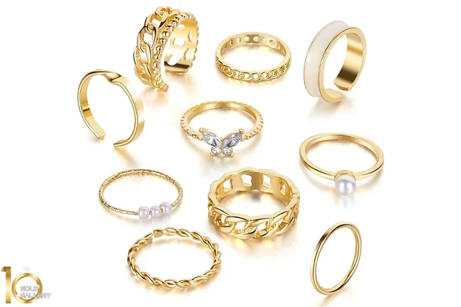 انگشترهای طلا زنانه