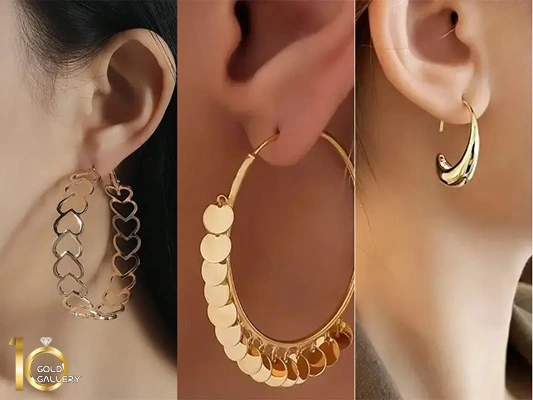 مدل های گوشواره حلقه ای