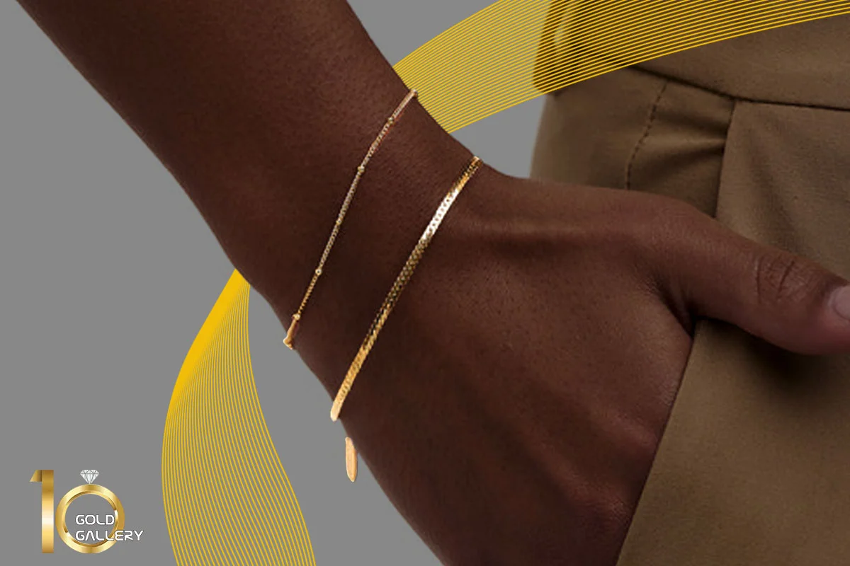 بهترین دستبند طلا مردانه