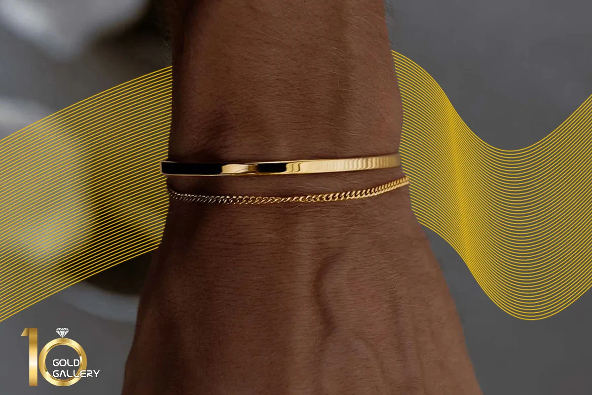 خرید بهترین دستبند طلا مردانه