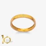 انگشتر مینیمال طلا طرح الی کد 1WRL244