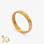 انگشتر طلای 18 عیارمینیمال ظریف طرح الی 1WRL244 - تصویر 3