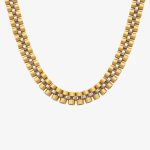 زنجیر طلای 18 عیار طرح رولکس 1WNA081