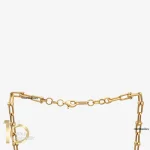 زنجیر طلای 18 عیار طرح  هاردور تیفانی 1WNA096 - تصویر 3