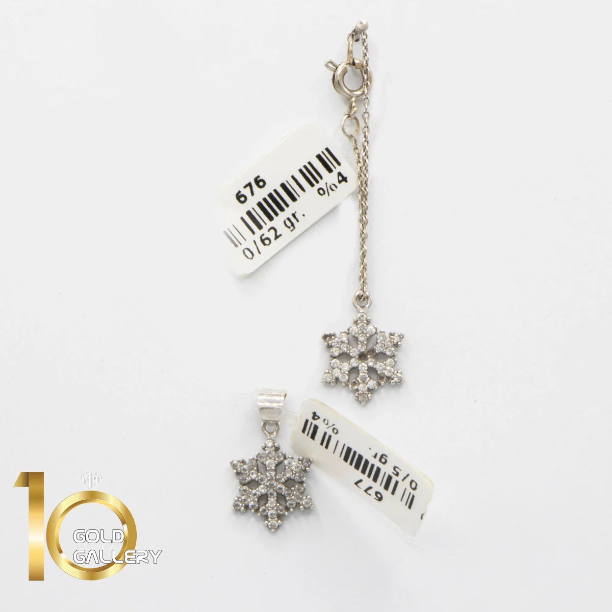 آویز ساعت و آویز گردنبند برف تراش سفید آویز ساعت و آویز گردنبند برف تراش سفید