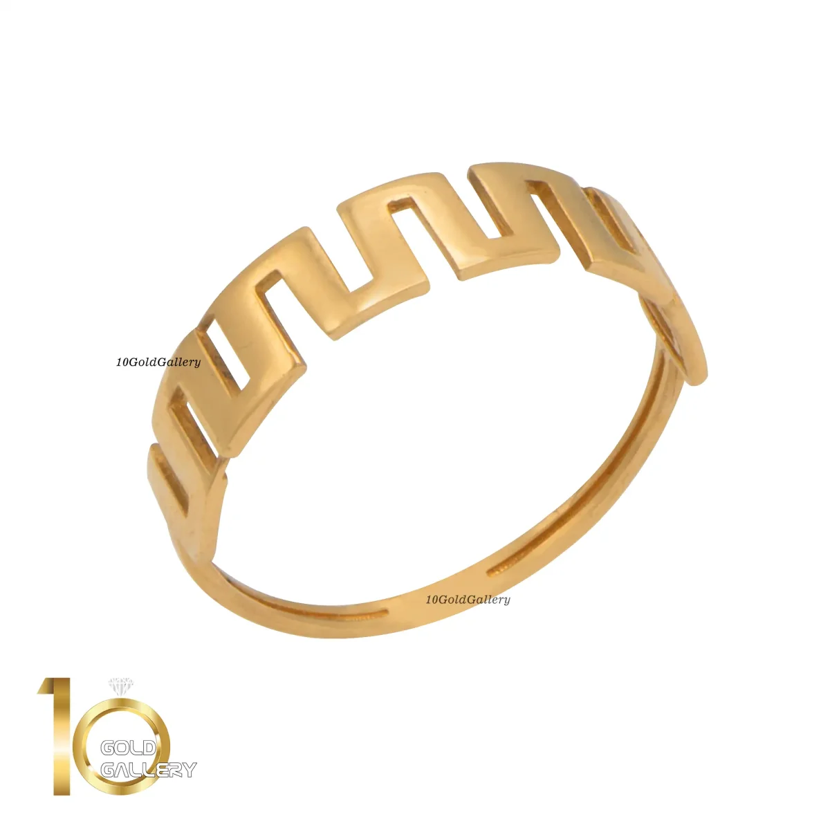 انگشتر طلای 18 عیار طرح اطلس تیفانی 1WRL127 - تصویر 2