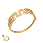 انگشتر طلای 18 عیار طرح اطلس تیفانی 1WRL127 - تصویر 2