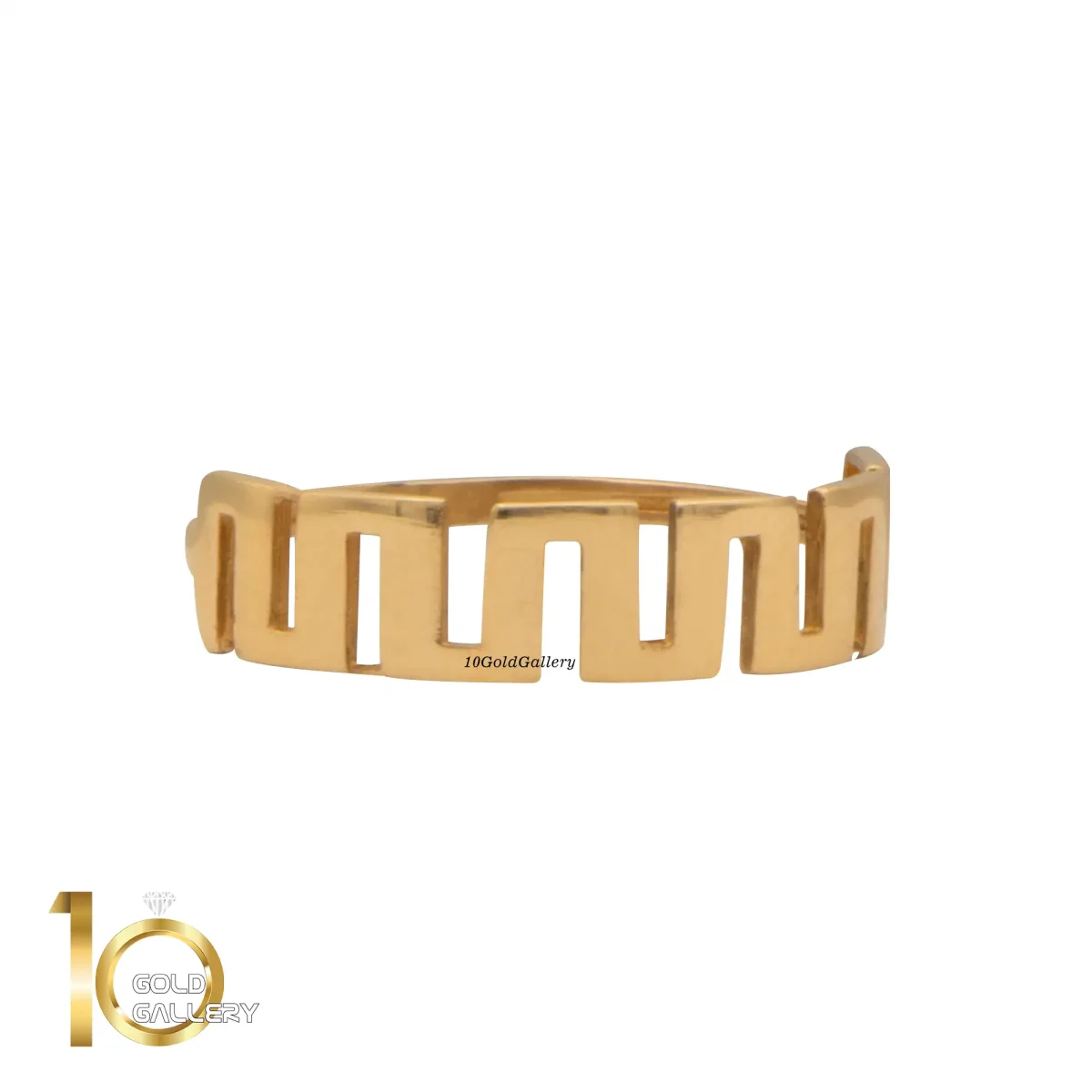 انگشتر طلای 18 عیار طرح اطلس تیفانی 1WRL127 - تصویر 3