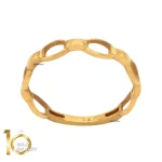 انگشتر طلای 18 عیار طرح زنجیر رولو 1WRL110