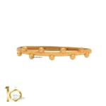 انگشتر طلای 18 عیار طرح شاخه گوارسه 1WRL080 - تصویر 3