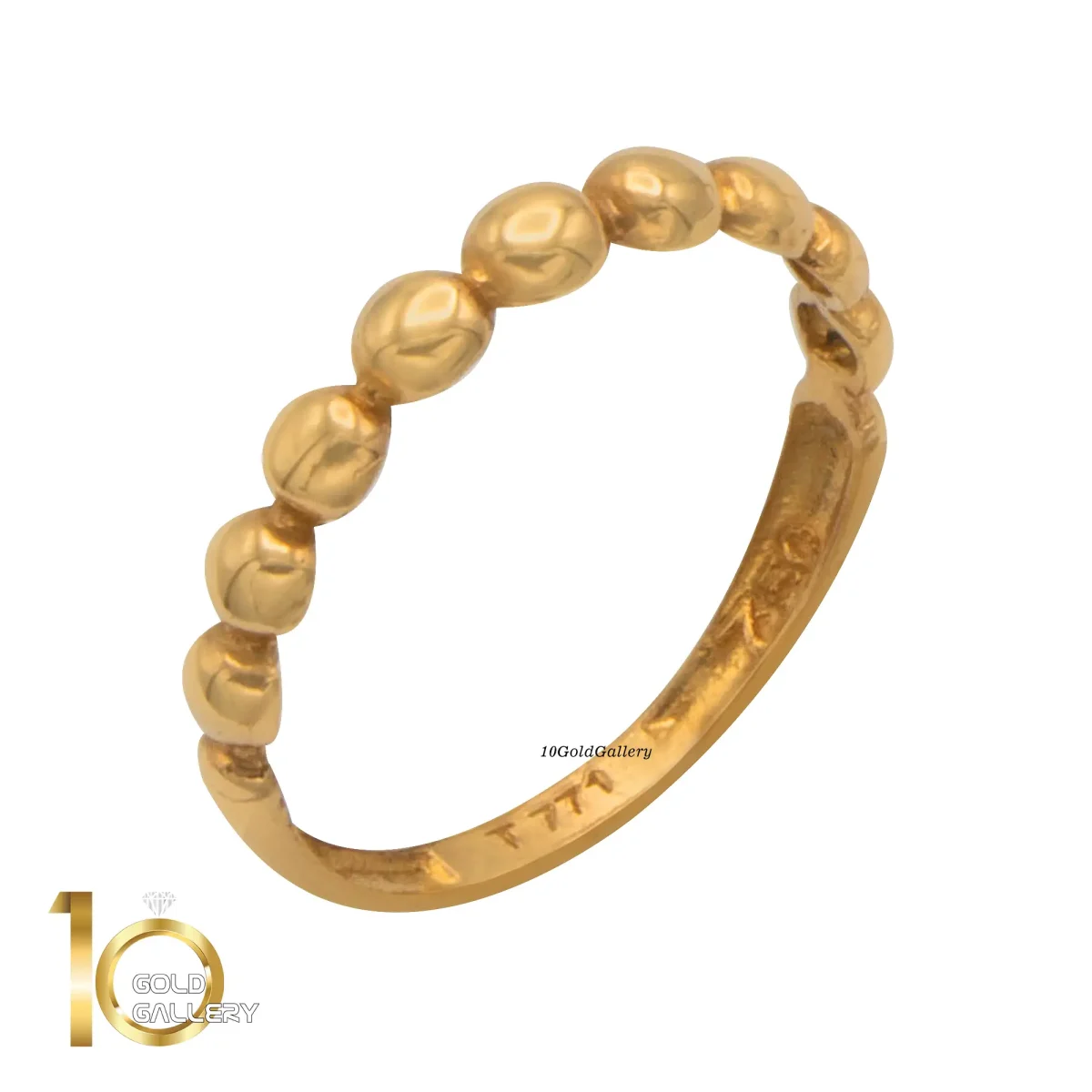 انگشتر طلای 18 عیار طرح گوارسه 1WRL086 - تصویر 2