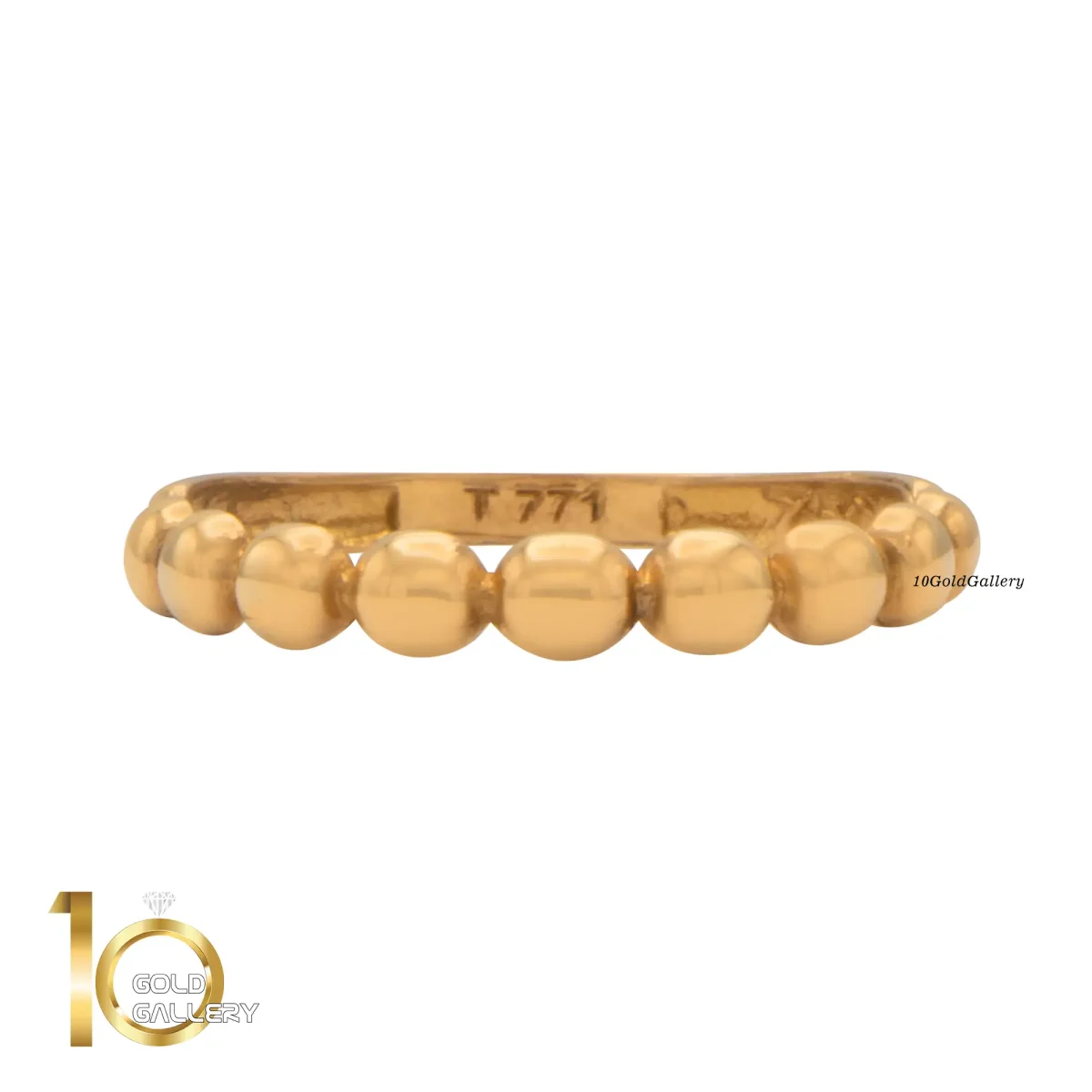 انگشتر طلای 18 عیار طرح گوارسه 1WRL086 - تصویر 3