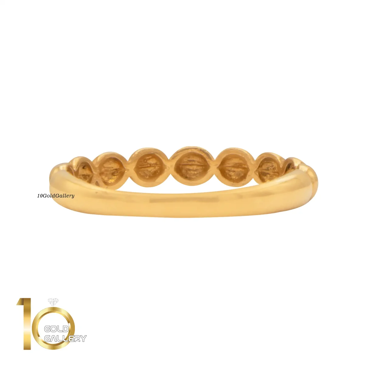 انگشتر طلای 18 عیار طرح گوارسه 1WRL086 - تصویر 4