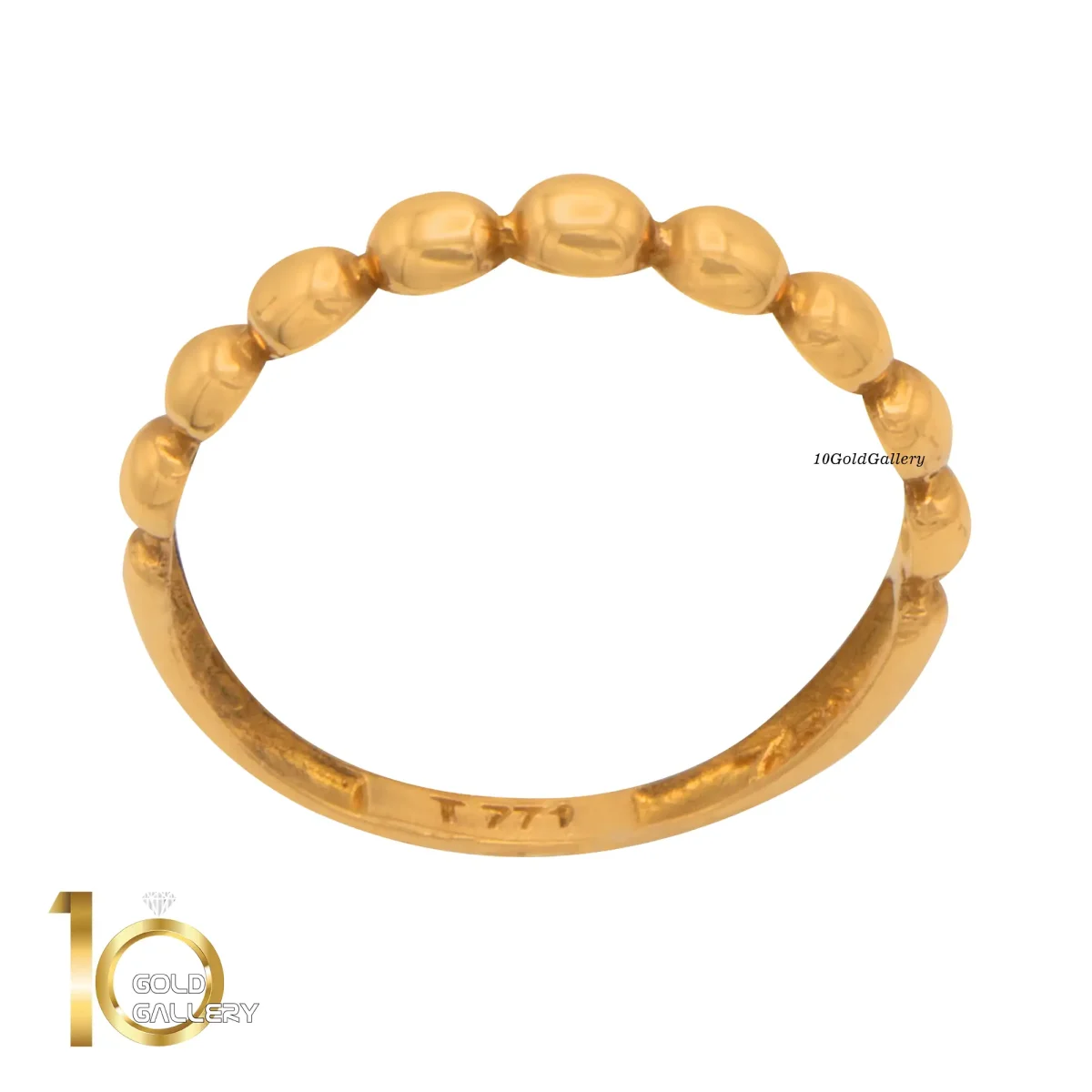 انگشتر طلای 18 عیار طرح گوارسه 1WRL086 - تصویر 1