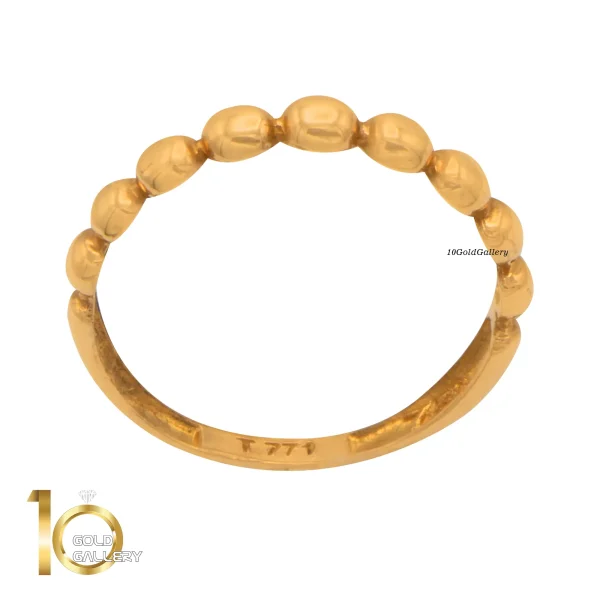 انگشتر طلای 18 عیار طرح گوارسه 1WRL086