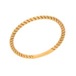 انگشتر طلای 18 عیار طرح یورمن ظریف 1WRL036 - تصویر 2