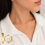 نیمست طلای 18 عیار طرح میکی کد 1whl165 - تصویر 2