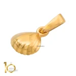 نیمست طلای 18 عیار طرح صدف کد 1WHL075 - تصویر 3