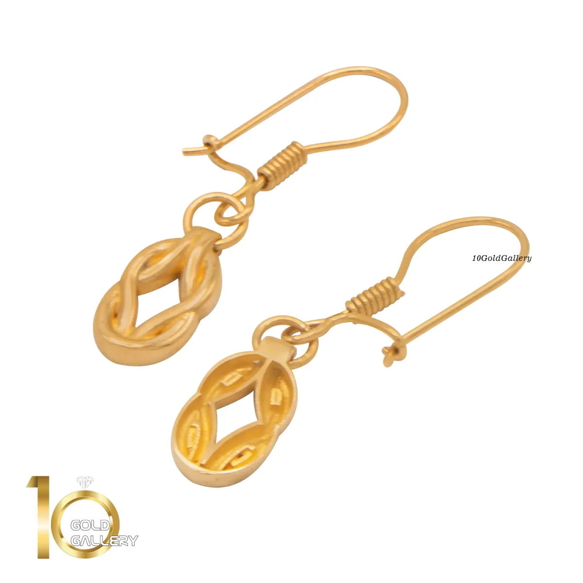 سرویس طلای 18 عیار طرح فرد کد 1WHC013 - تصویر 3