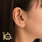 نیمست طلای 18 عیار طرح پازل کد 1whl029 - تصویر 4