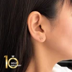 نیمست طلای 18 عیار طرح تدی کد 1whl186 - تصویر 6