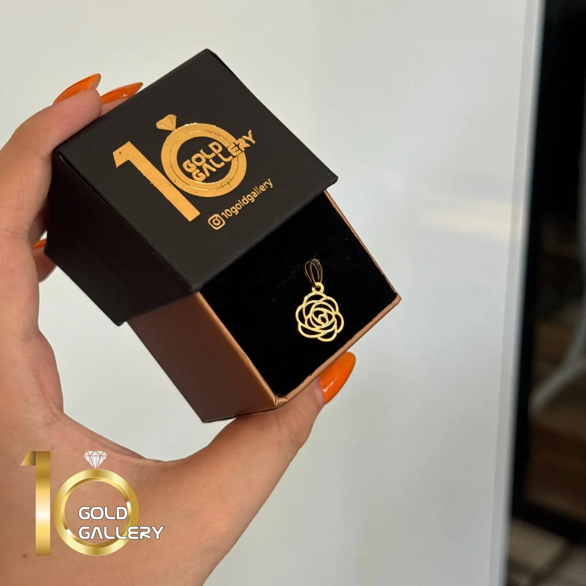 آویز لیزری گل رز کم اجرت 1WDE059 - تصویر 2