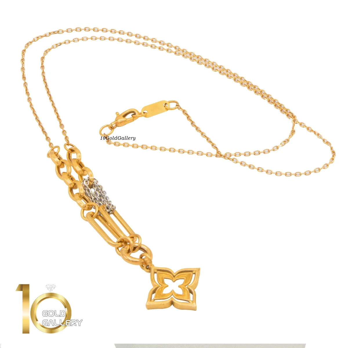 سرویس طلای 18 عیار طرح روبرتو کوین کد 1WHC005 - تصویر 8